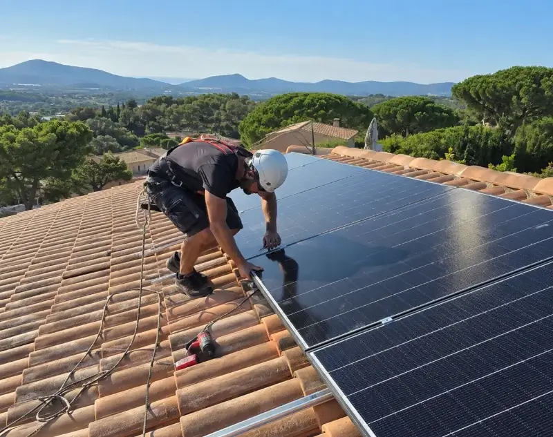 Installateur panneaux solaires Fontevraud-l'Abbaye — pose photovoltaïque sur toiture